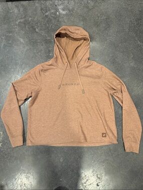 Tan heathered soft ford bronco hoodie